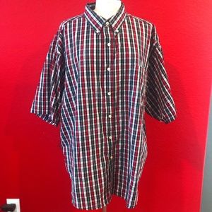 Plaid Men's Button Up Shirt